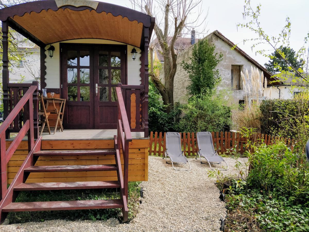 Roulotte Comtoise A Strasbourg Villa Exteriör bild